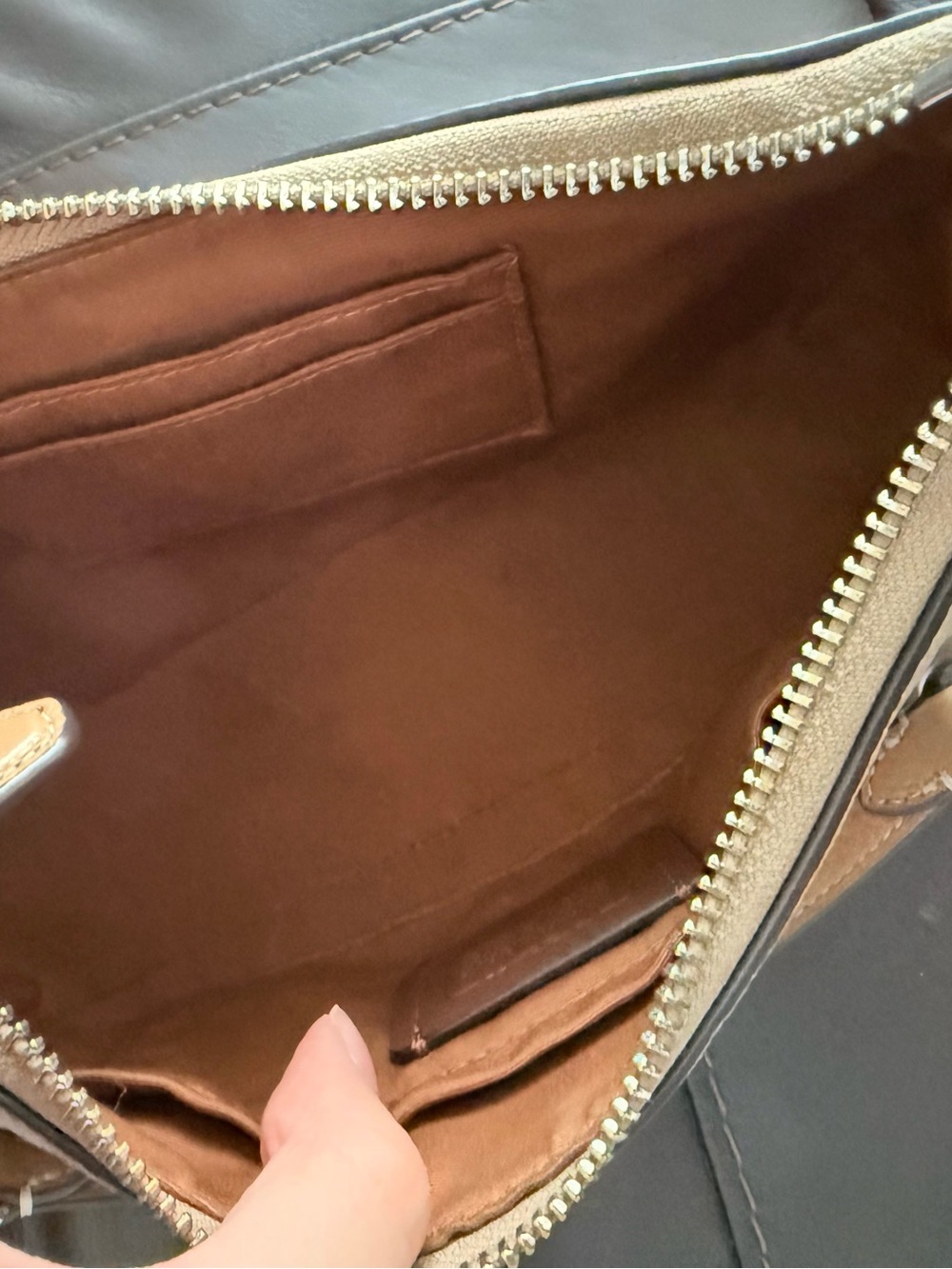Coach Pebbled Leather Teri bag - Picture 5 of 5